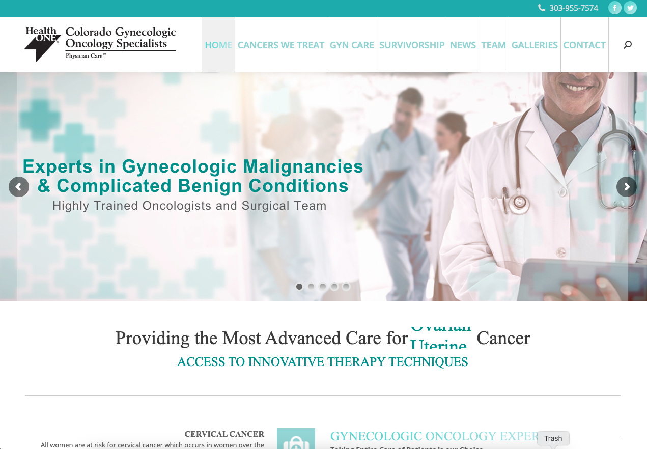 New Webpage: CCGYN