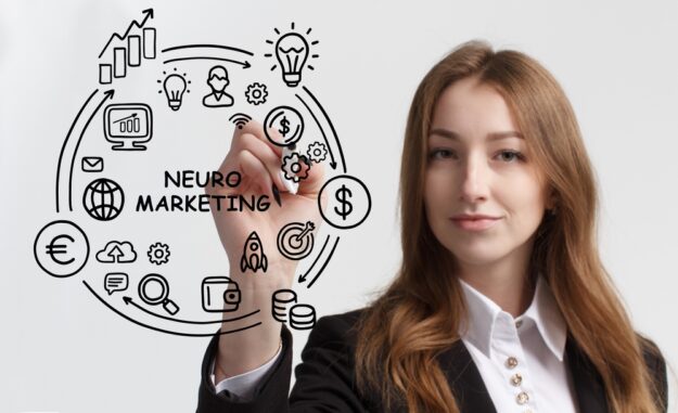 Neuromarketing.,Sales,And,Advertising,Marketing,Strategy,Concept.,Business,,Technology,,Internet