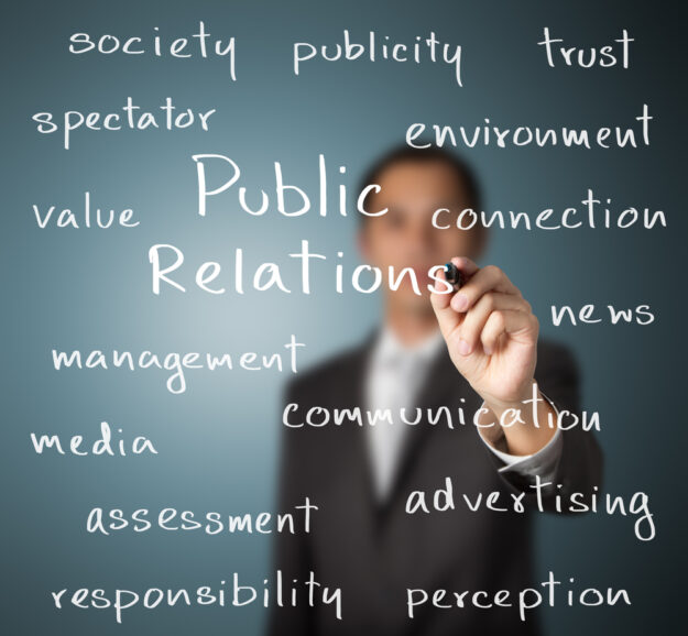 Business,Man,Writing,Public,Relations,Concept
